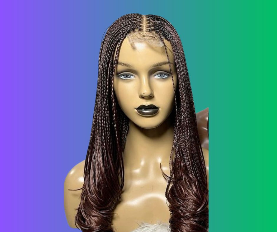 Wig French Braids lace frontal HD 13*5