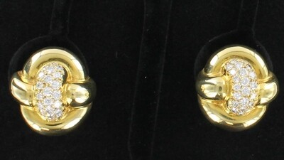 14KT YELLOW GOLD 3.0 CT TW DIAMOND EARRINGS 14KT YELLOW GOLD 3.0 CT TW DIAMOND EARRINGS