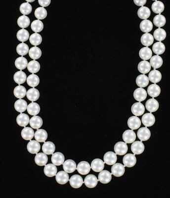 14KTY 8.0-8.5MM AKOYA PEARL NECKLACE