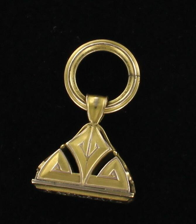 GOLD-FILLED FOB CHARM