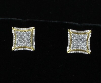 14KTY 2.0 CT TW DIAMOND EARRINGS