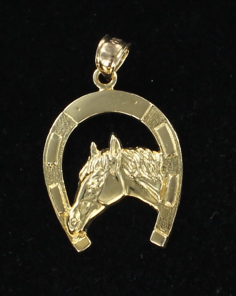 14KTY HORSE CHARM