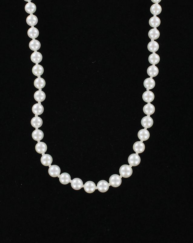 14KTY 5.8 MM PEARL NECKLACE