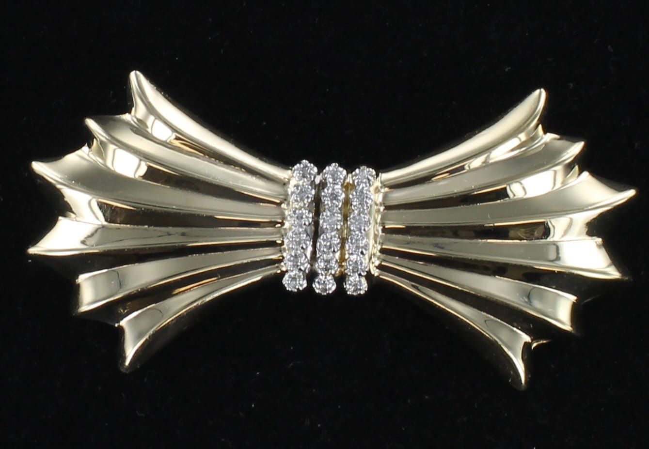 14KTY .50 CT TW DIAMOND PIN