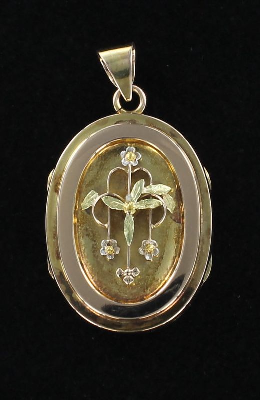 12KTY LOCKET