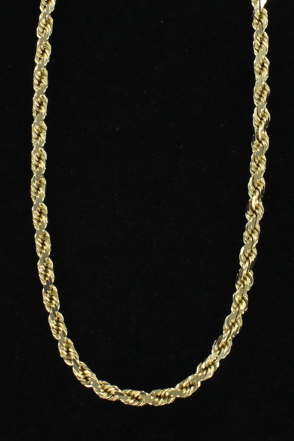 14KTY ROPE CHAIN, 18