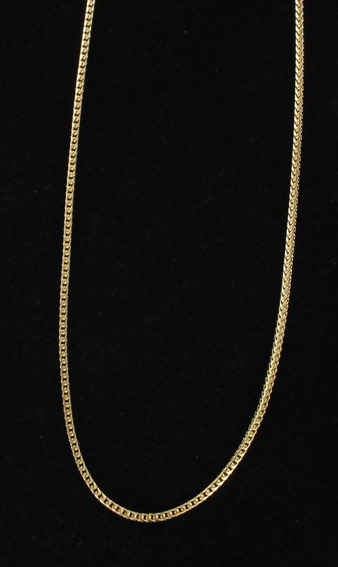 14KTY SNAKE CHAIN, 24