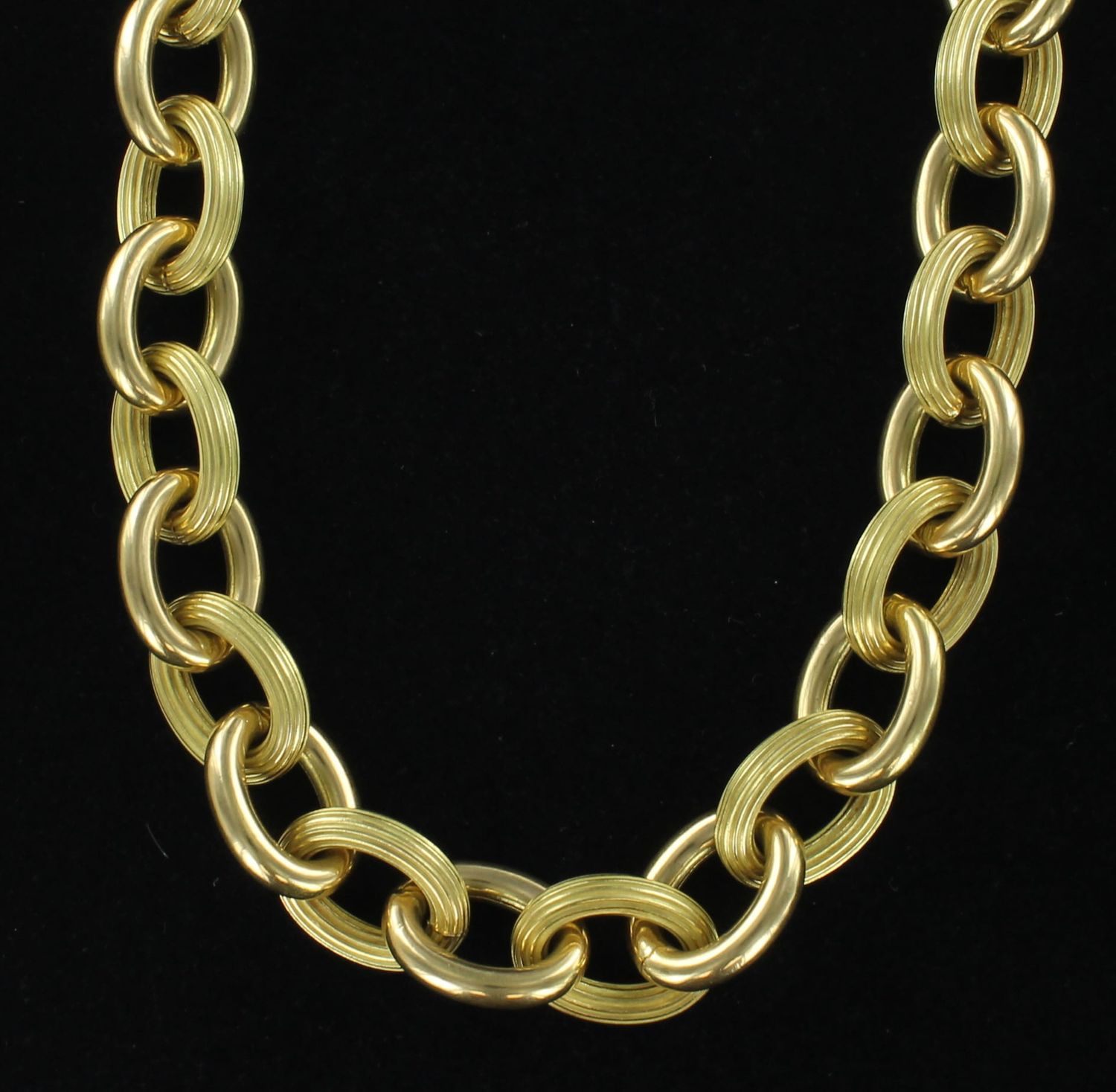 18KTY LINK NECKLACE