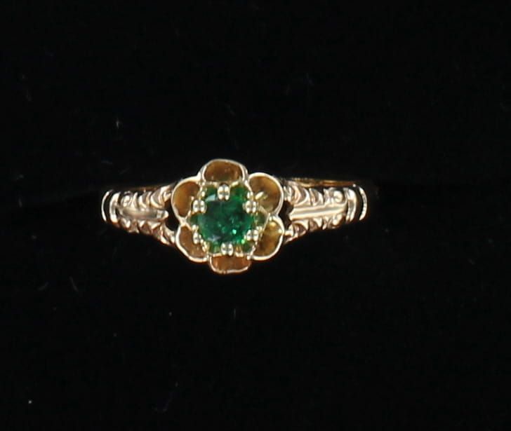 14KTY EMERALD RING