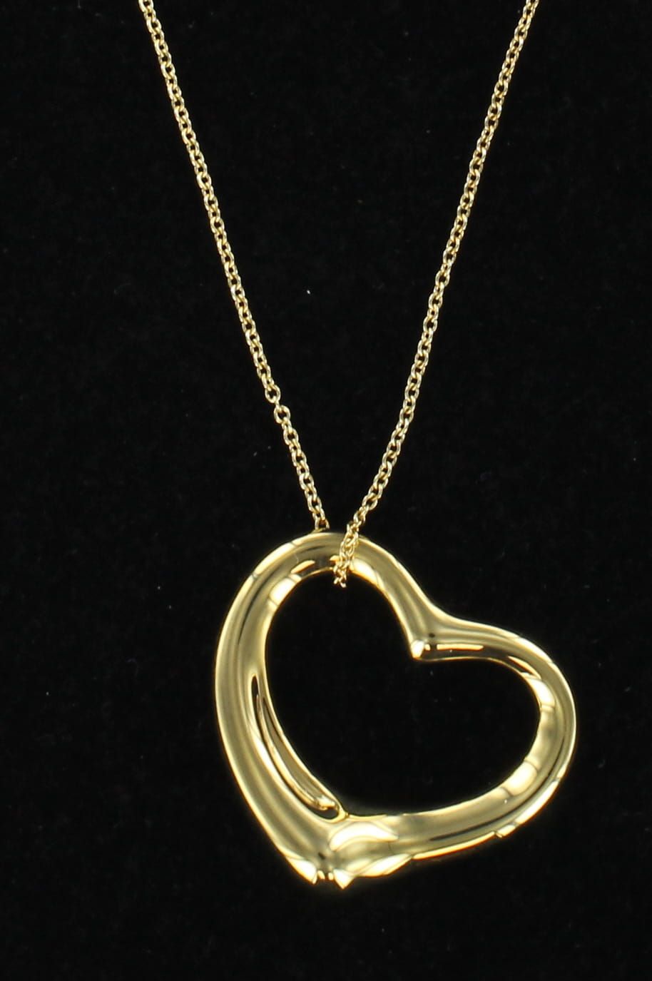 18KTY ELSA PERETTI TIFFANY &amp; CO HEART PENDANT