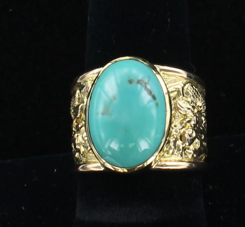 14KTY TURQUOISE RING