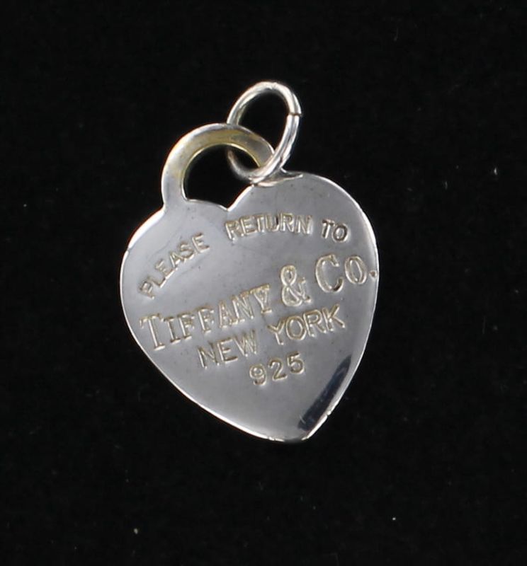 STERLING SILVER TIFFANY CHARM