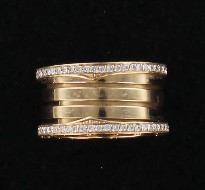 18KTR BULGARI B. ZERO 1 COLLECTION RING
