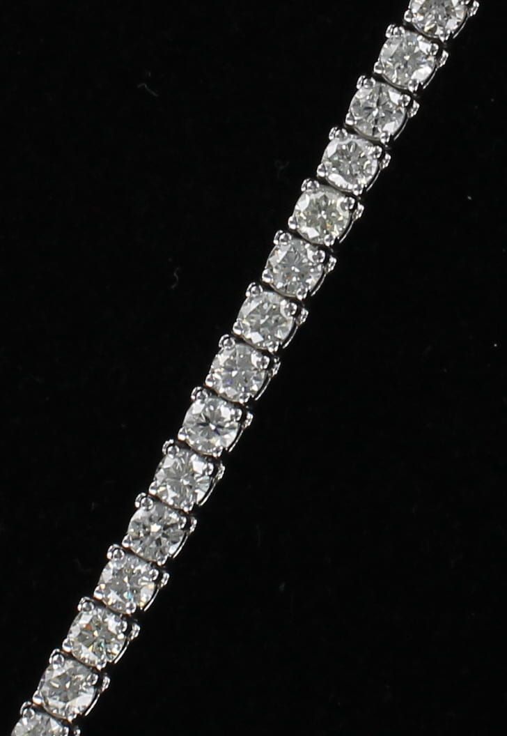 14KTW 10.18 CT TW ROUND BRILLIANT DIAMOND BRACELET