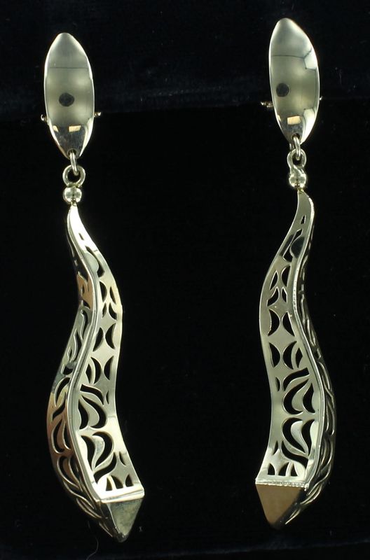 14KTY DANGLE EARRINGS