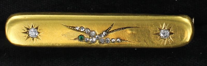 14KT VICTORIAN BIRD PIN