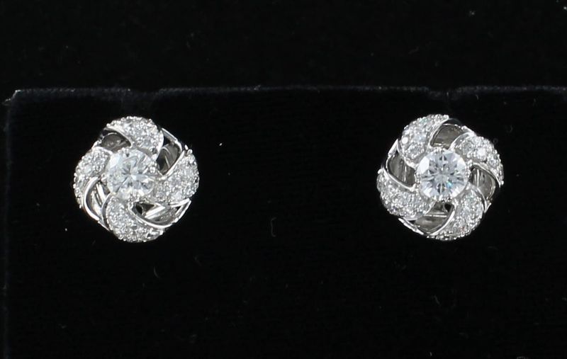 14KTW DIAMOND EARRINGS