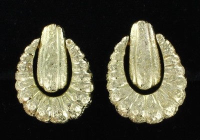 18KT/14KT DOORKNOCKER STYLE EARRINGs