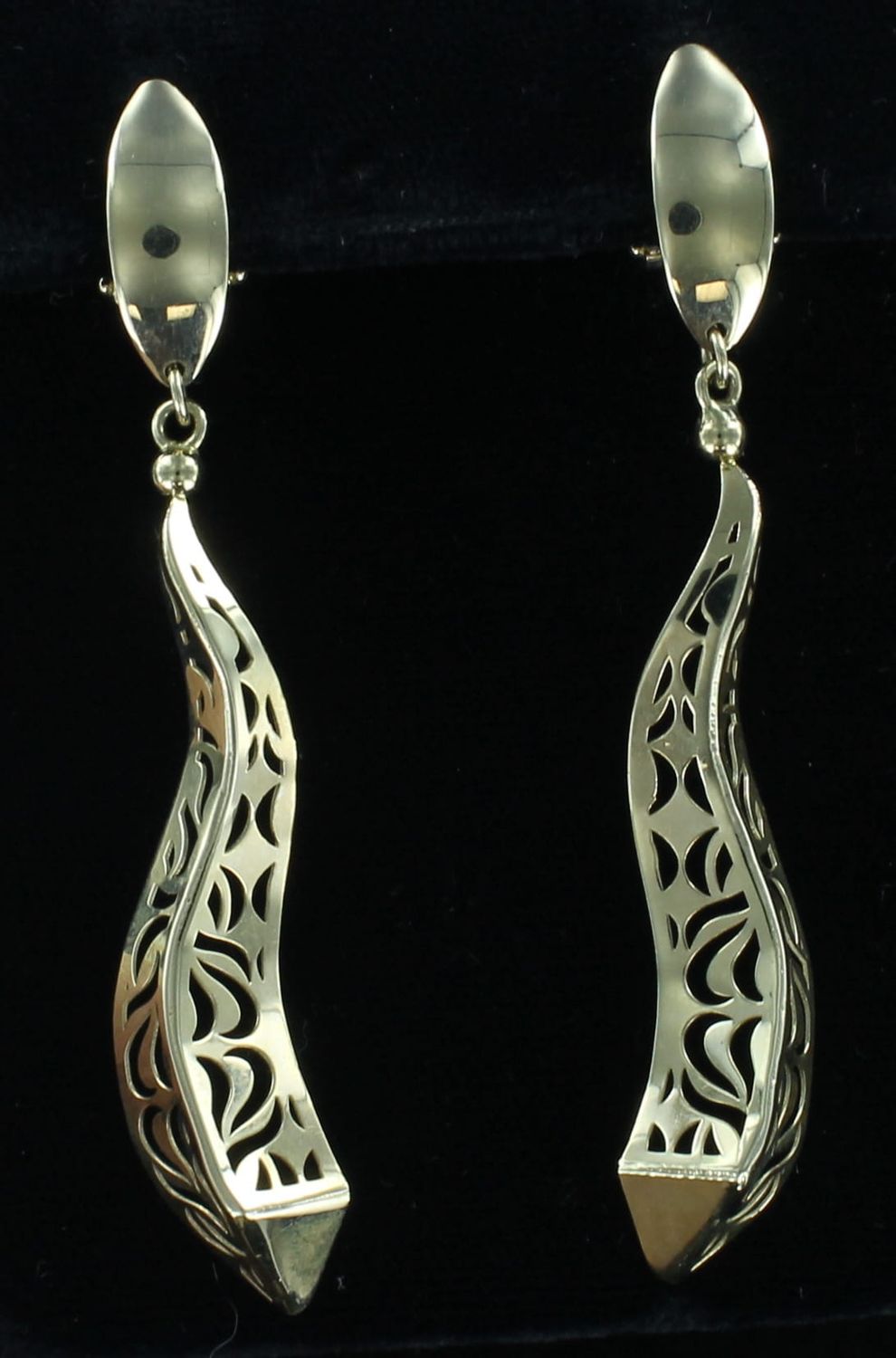 14KTY DANGLE EARRINGS