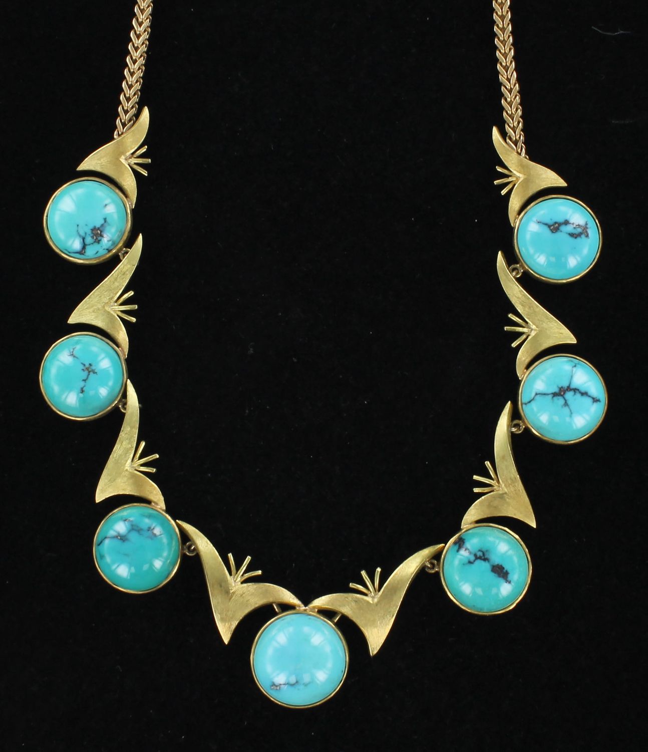 18KTY TURQUOISE NECKLACE