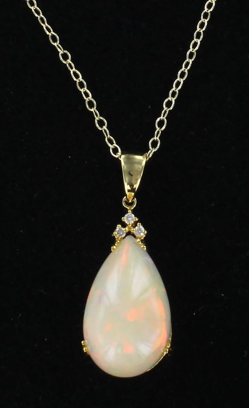 14KTY OPAL PENDANT