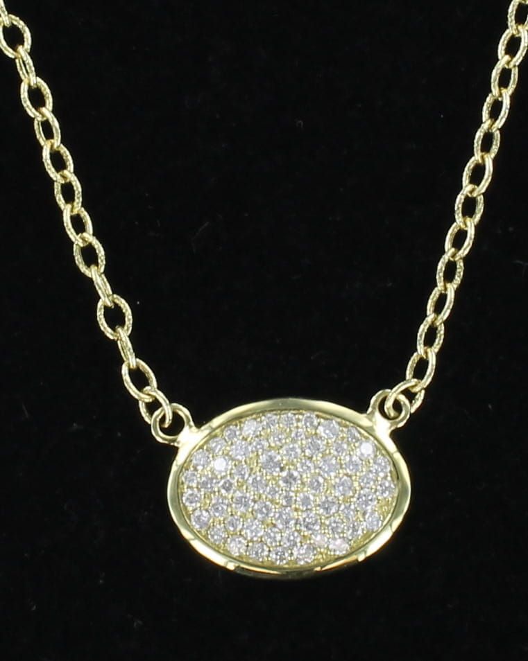 14KTY DIAMOND PENDANT