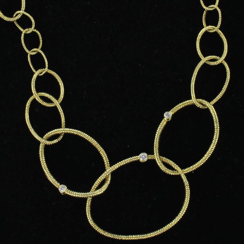18KTY JUDITH RIPKA NECKLACE