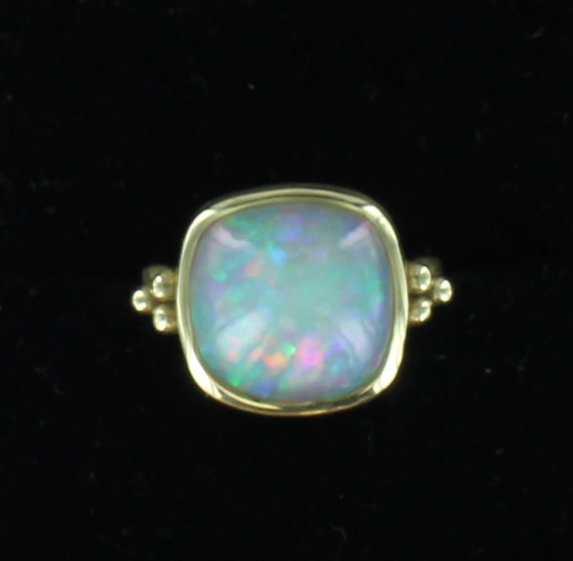 14KTY OPAL RING