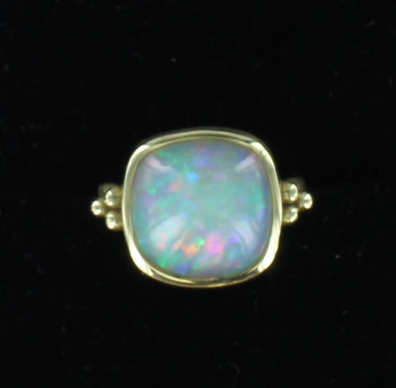 14KTY OPAL RING