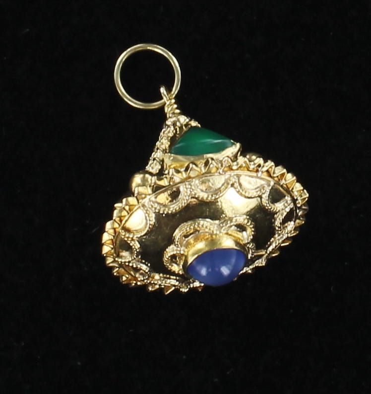 18KTY FOB CHARM