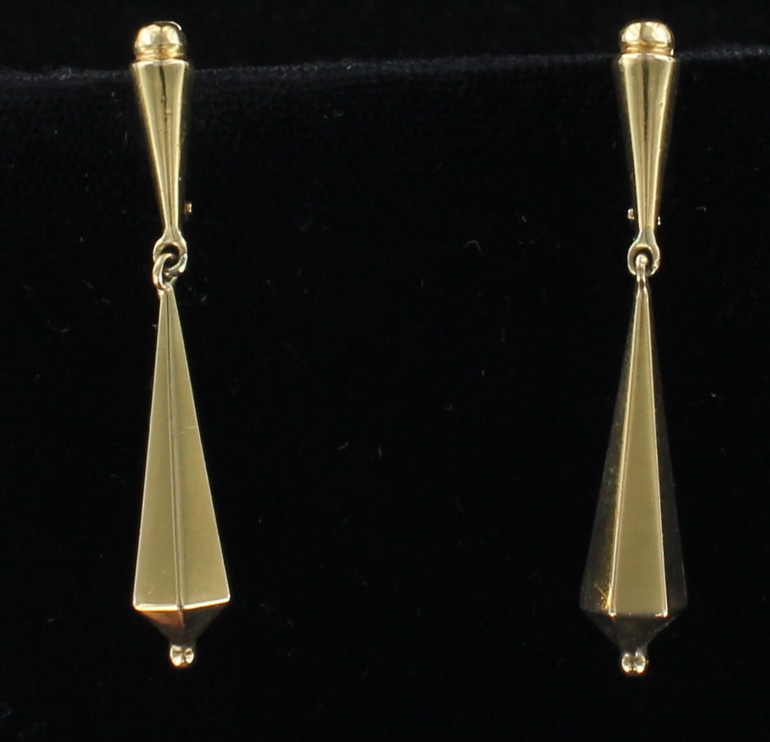 18KTY DANGLE EARRINGS