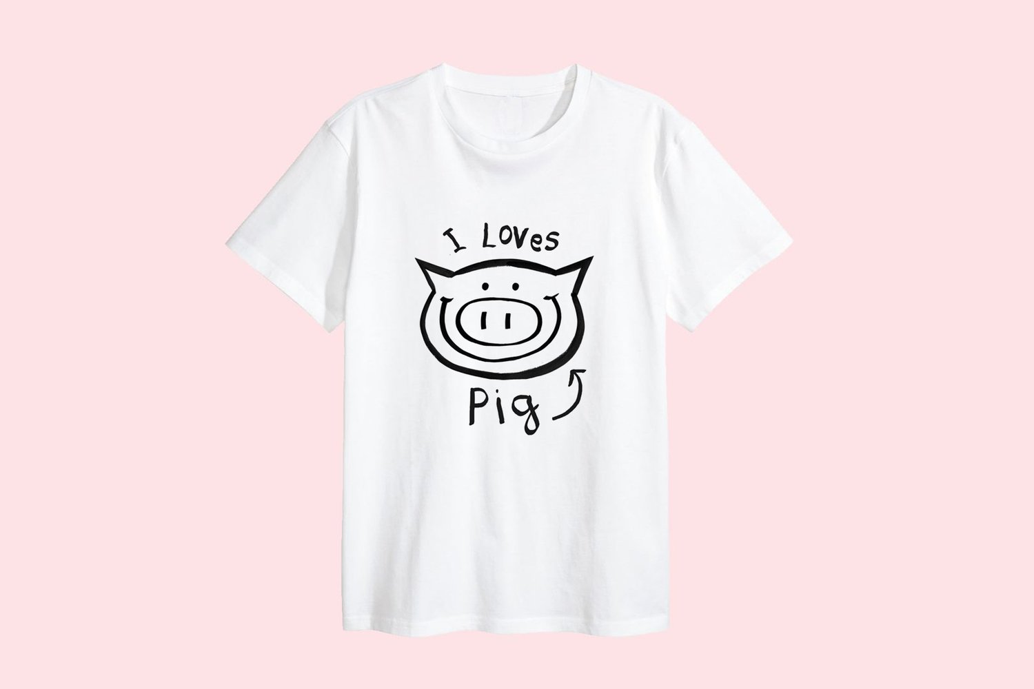 Pig&#39;s Iron-on T-Shirt Transfer
