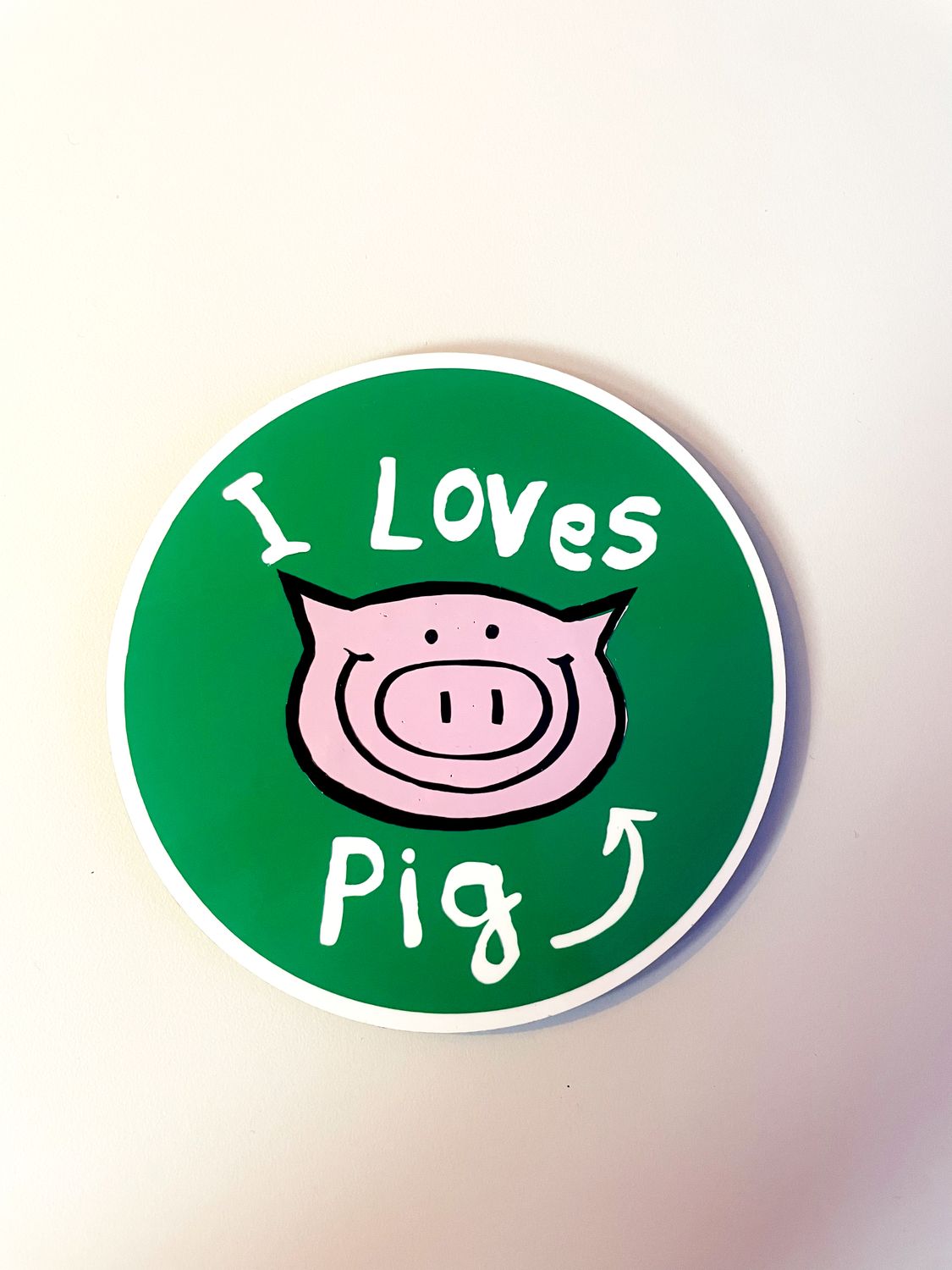 Pig's Mega Fridge Magnet