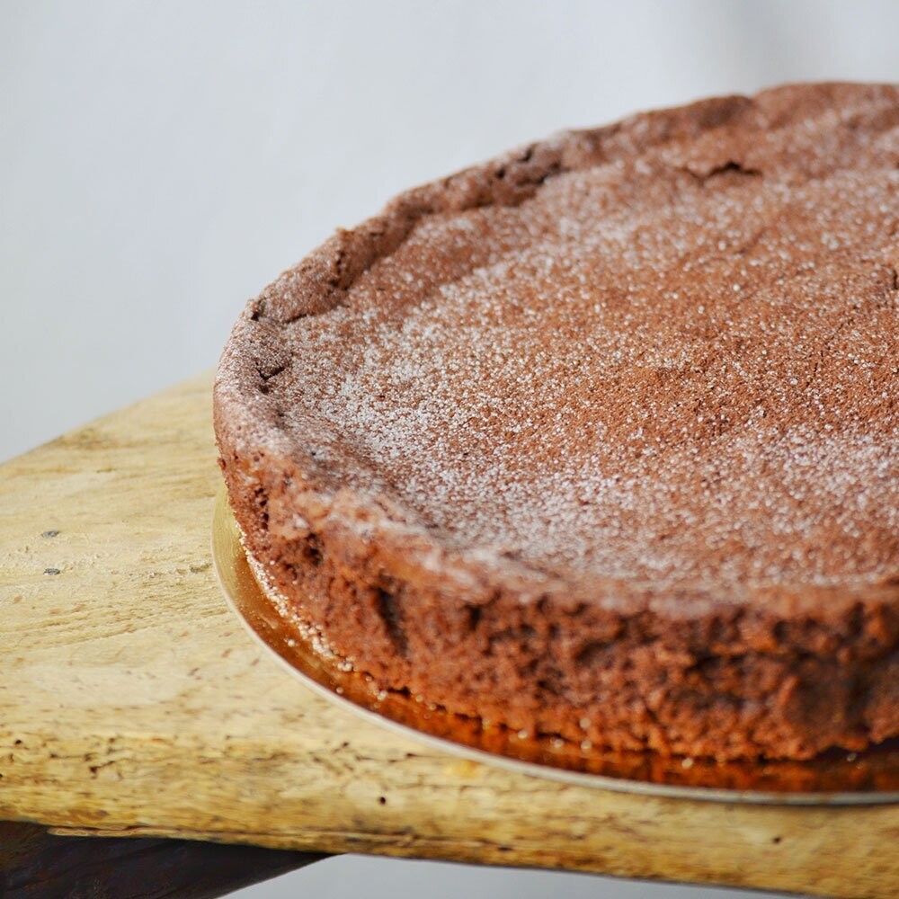 Tarta de chocolate y harina de almendra