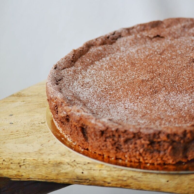 Tarta de chocolate y harina de almendra