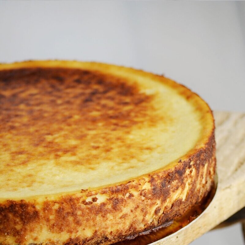 Tarta de queso curado al horno