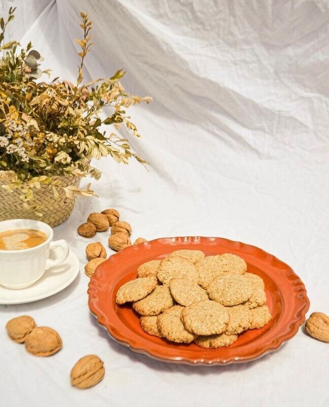 Cookies de avena y coco