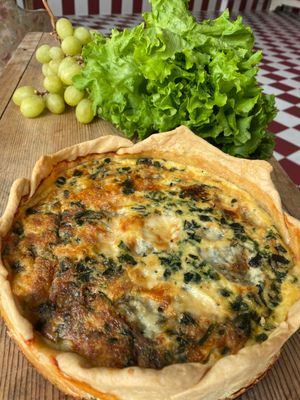 Tortilla, quiche y tartas saladas
