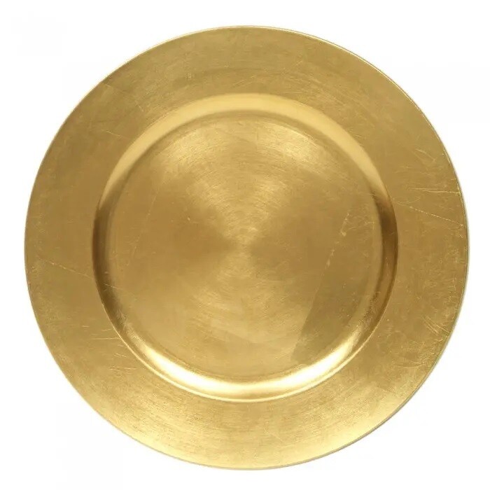 Gold Charger Plate