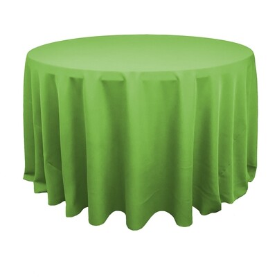 Lime Green Polyester Linens