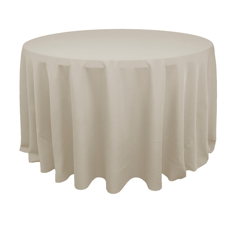 Ivory Polyester Linens