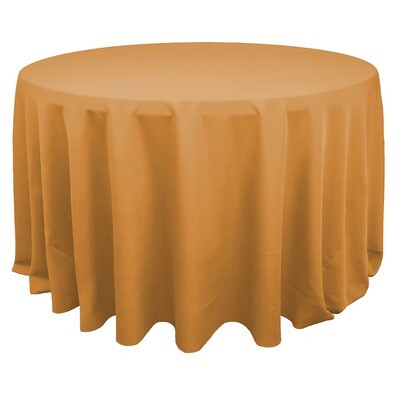 Gold Polyester Linens