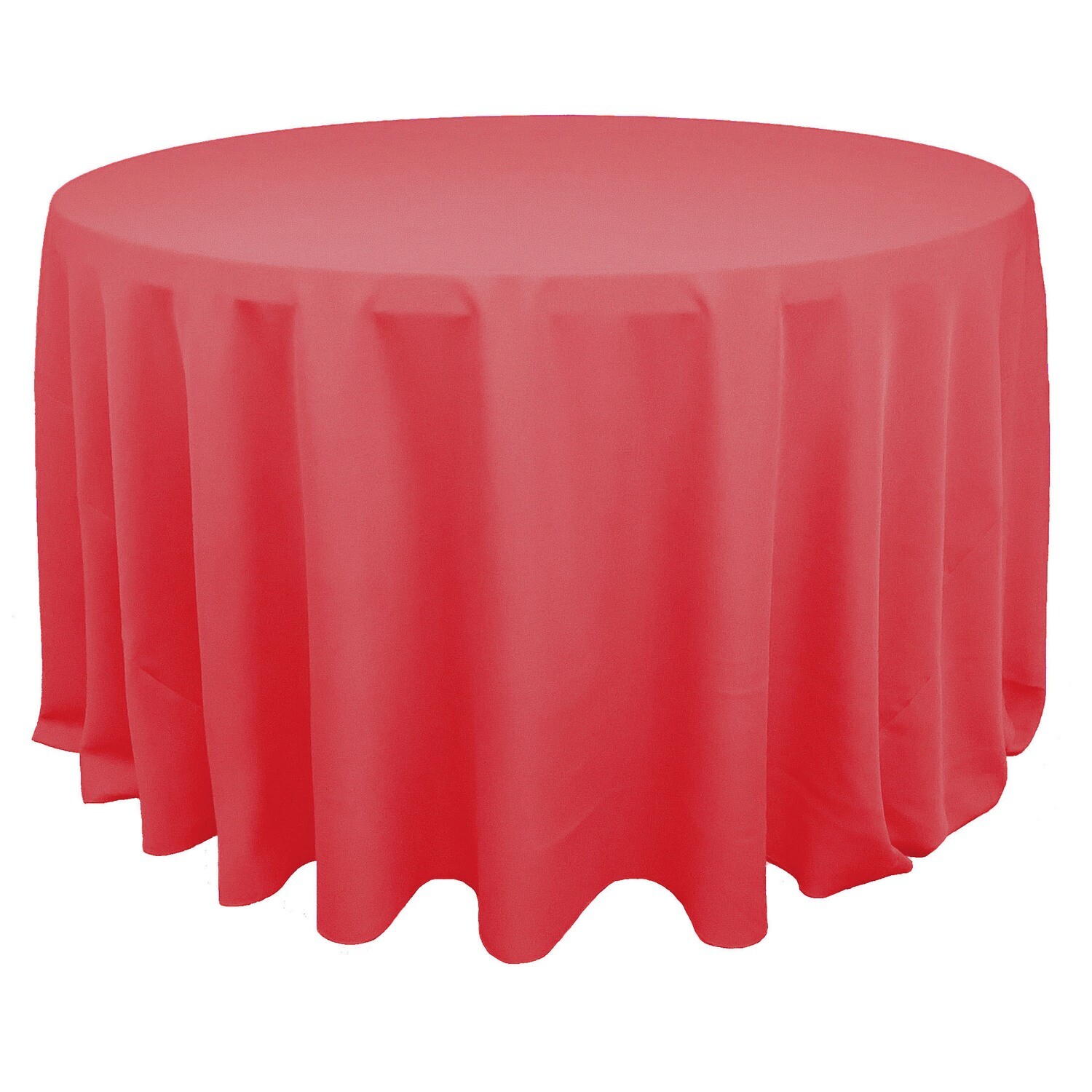 Coral Polyester Linens