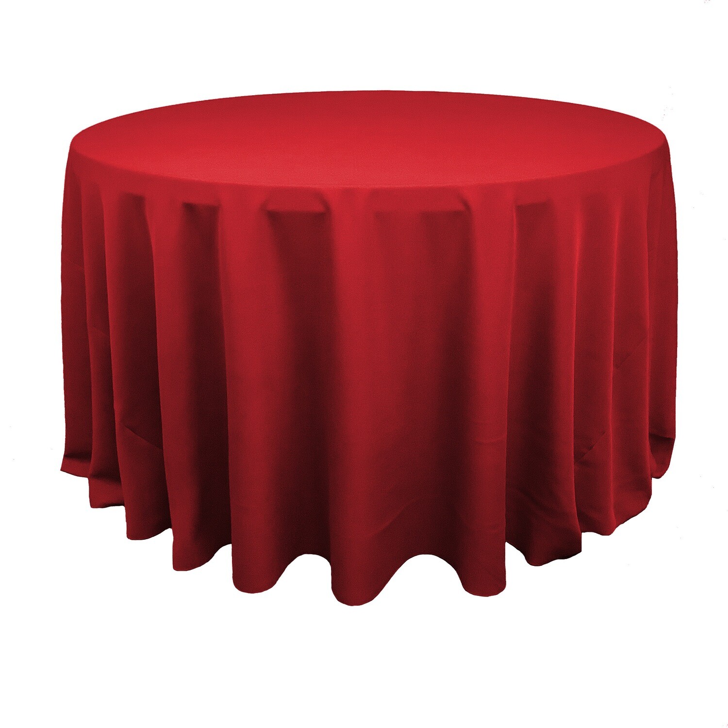 Red Polyester Linens