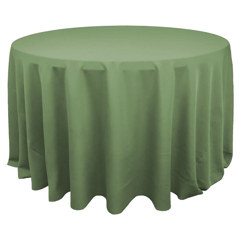 Sage Polyester Linens