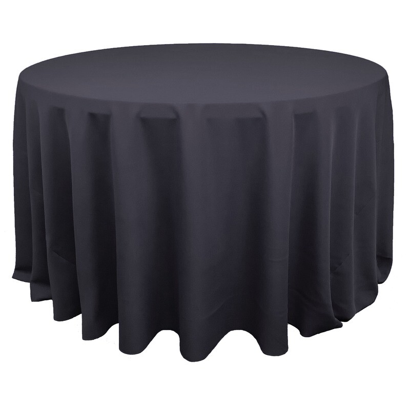 Pewter Polyester Linens