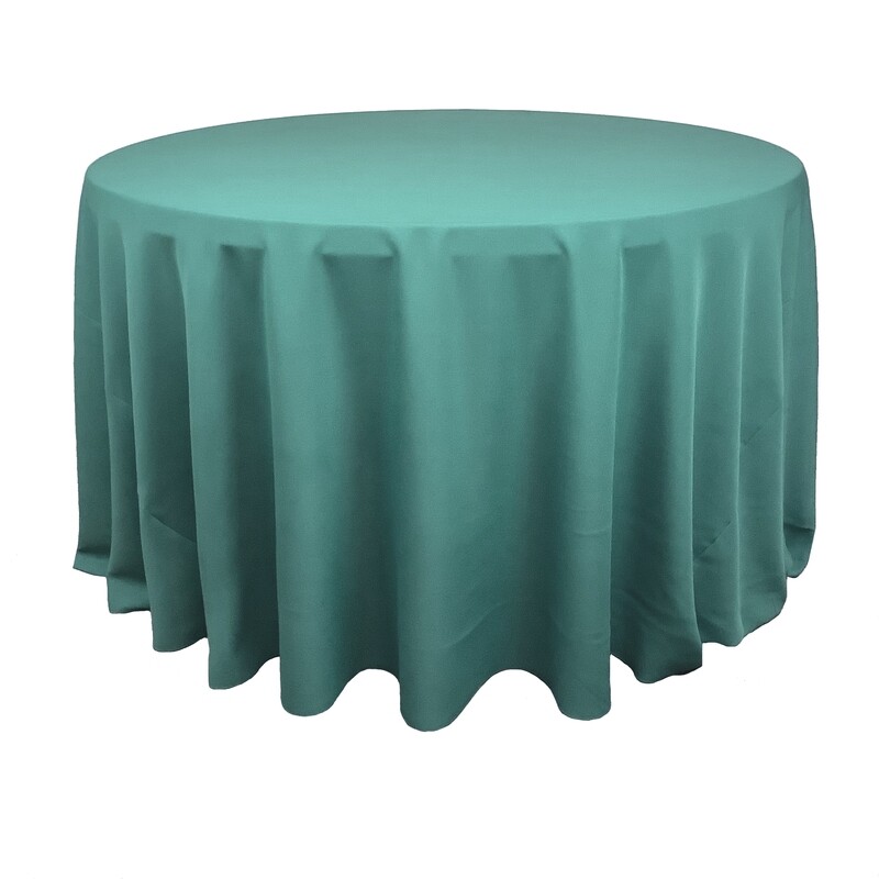 Tiffany Blue Polyester Linens
