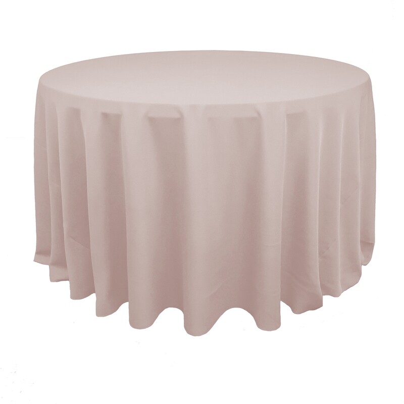Peach Polyester Linens