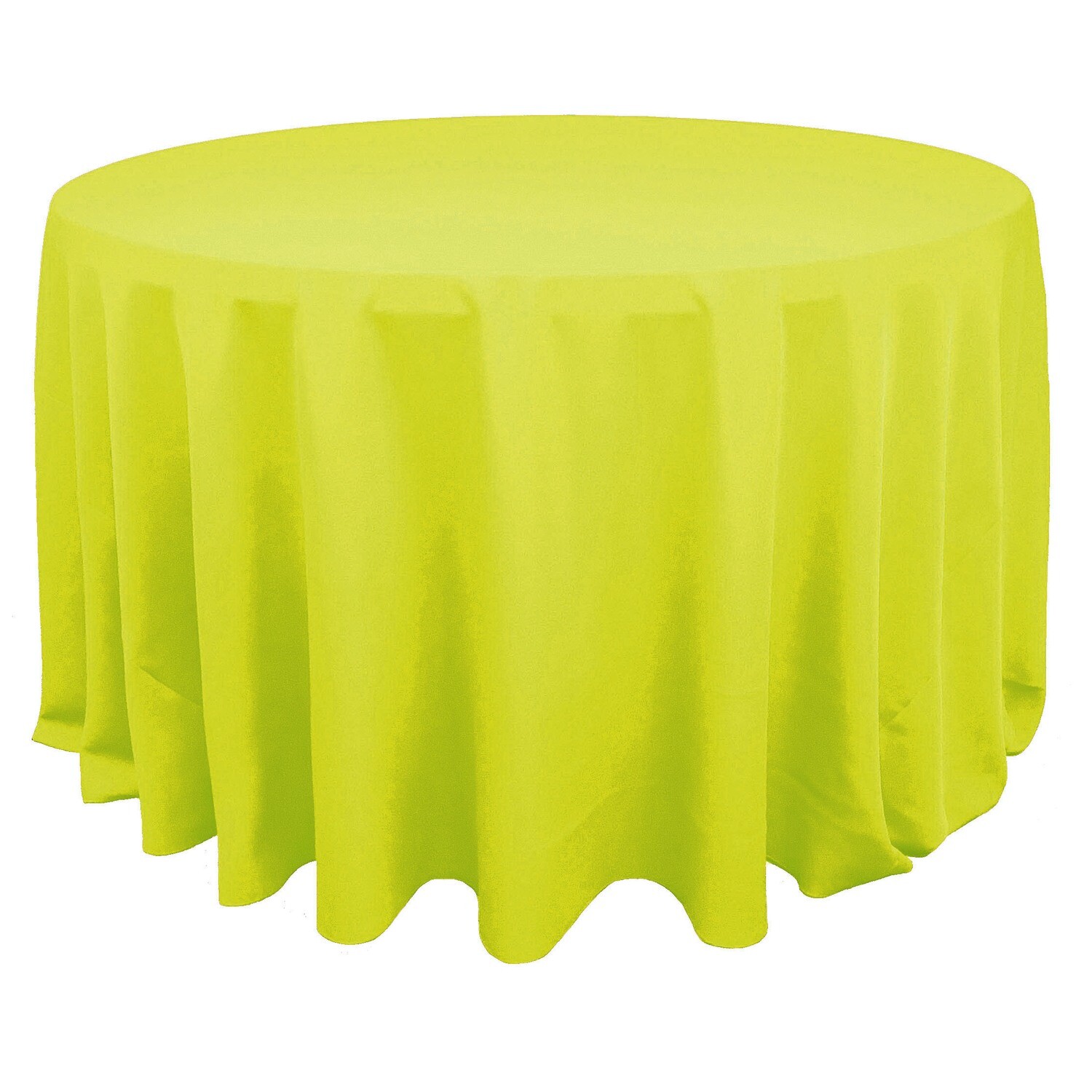 Neon Yellow Polyester Linens