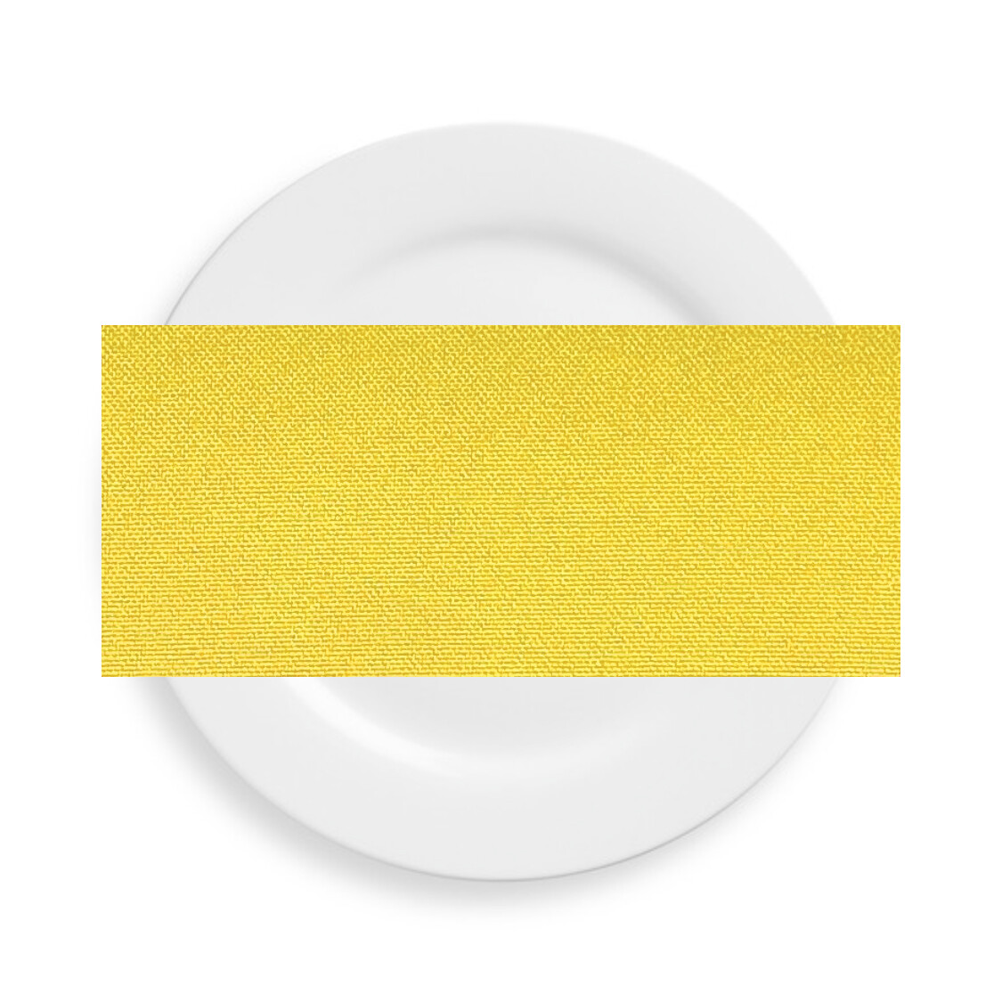 Canary Yellow Polyester Napkins